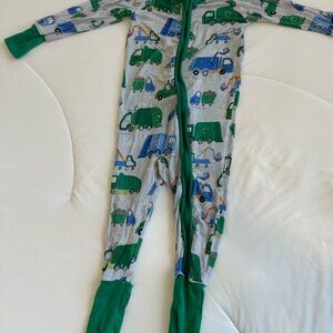 Little sleepies garbage trucks 6-12 months